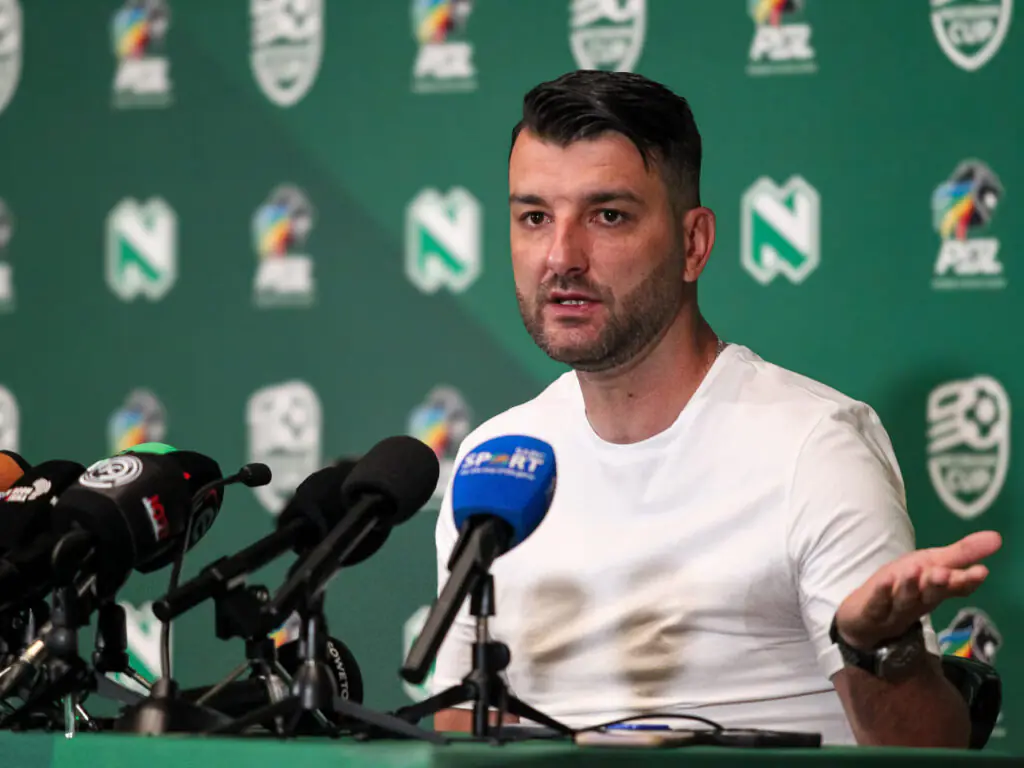Adnan Beganovic entraîneur TS Galaxy conférence de presse Nedbank Cup 2026