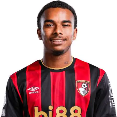 Eli Junior Kroupi attaquant Bournemouth Premier League célébration but 2026