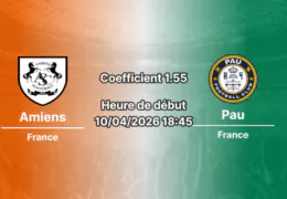 Pronostic Amiens SC Pau FC Ligue 2 BKT journée 30 10 avril 2026 – analyse et meilleurs paris au Stade de la Licorne