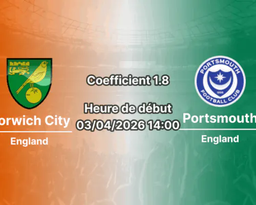 Pronostic Norwich City – Portsmouth