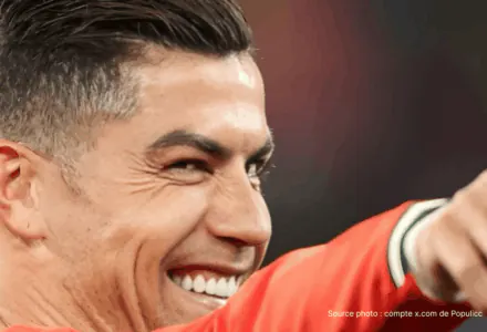 Cristiano Ronaldo en action sous le maillot d'Al-Nassr lors d'un match de Saudi Pro League 2026