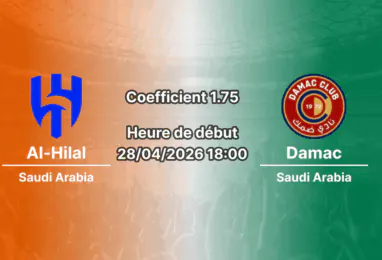 Pronostic Al-Hilal – Damac