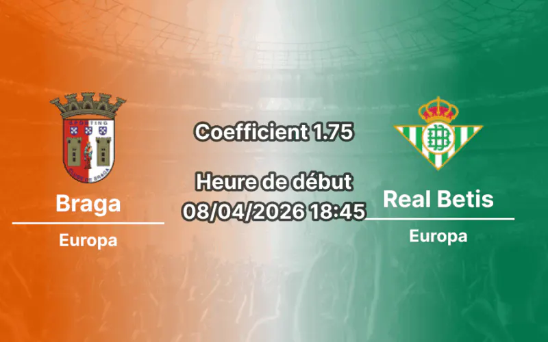 Pronostic Braga – Real Betis 
