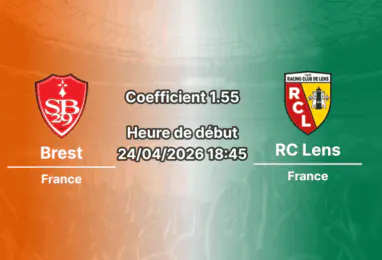 Pronostic Brest – RC Lens