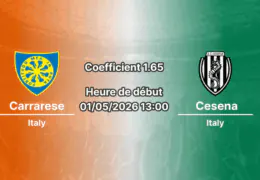 Pronostic Carrarese – Cesena