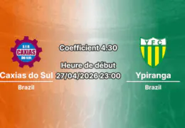 Pronostic Caxias do Sul – Ypiranga