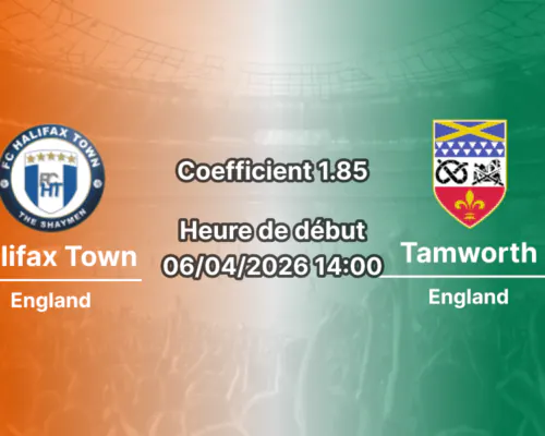 Pronostic Halifax Town – Tamworth
