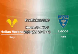 Pronostic Hellas Verona – Lecce