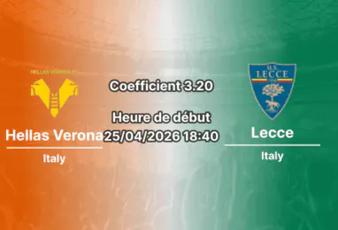 Pronostic Hellas Verona – Lecce