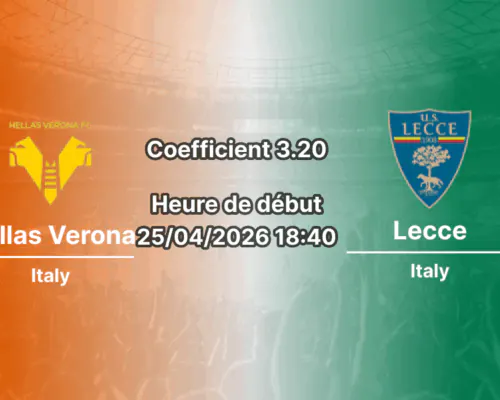 Pronostic Hellas Verona – Lecce