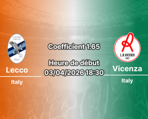 Pronostic Lecco – Vicenza