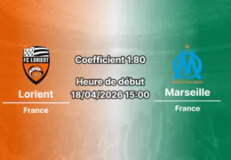 Pronostic Lorient – Marseille