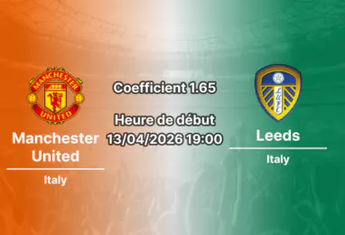 Pronostic Manchester United – Leeds
