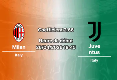 Pronostic Milan – Juventus