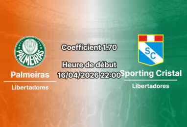 Pronostic Palmeiras – Sporting Cristal