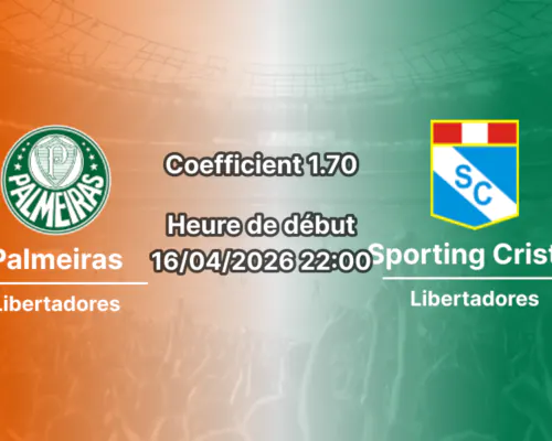Pronostic Palmeiras – Sporting Cristal