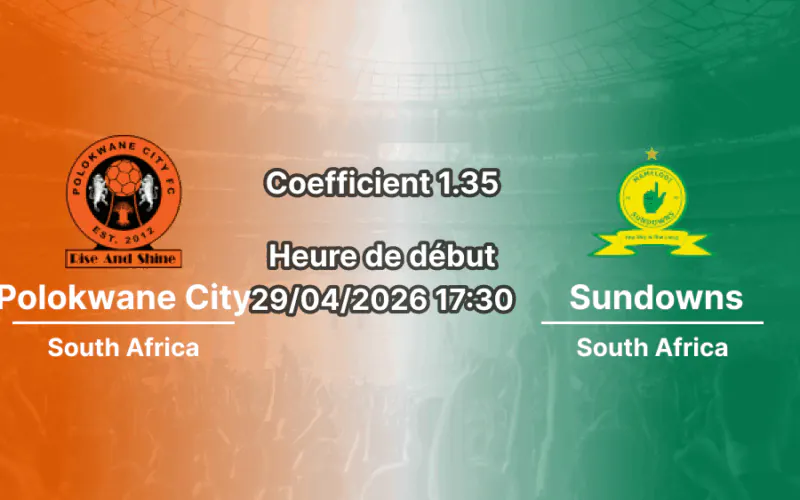 Pronostic Polokwane City – Mamelodi Sundowns