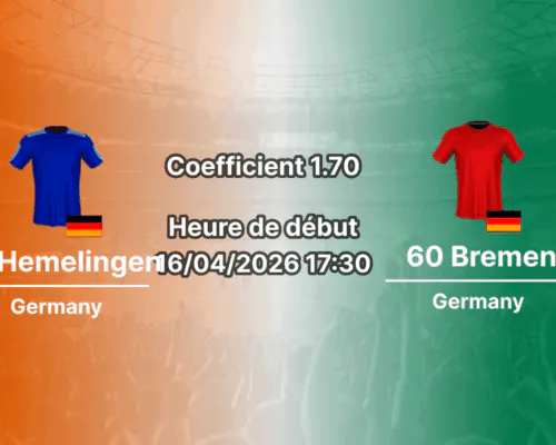 Pronostic SV Hemelingen – Union 60 Bremen