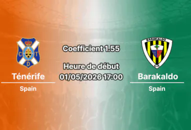 Pronostic Ténérife – Barakaldo