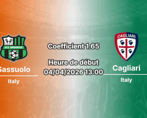 Pronostic Sassuolo – Cagliari