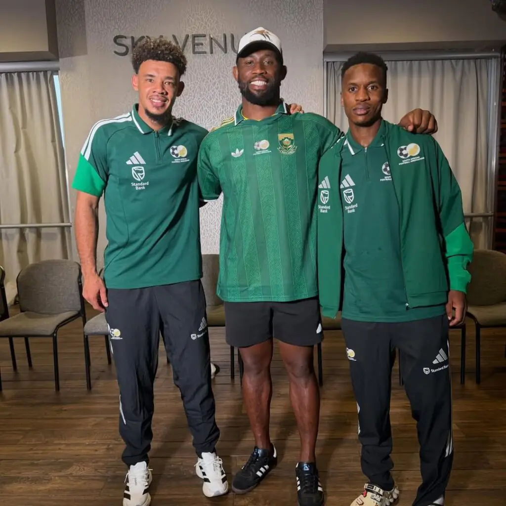 Hugo Broos sélectionneur des Bafana Bafana en conférence de presse