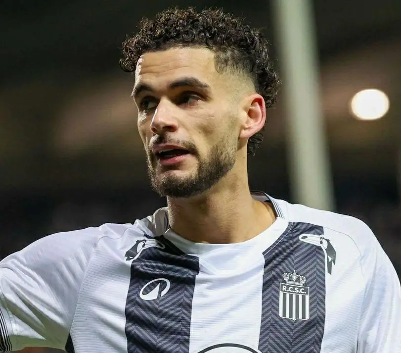 Kevin Guitoun latéral algérien Charleroi 30 ans né Maubeuge père de Biskra prolongé contrat 2028