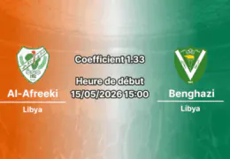 Pronostic Al-Afreeki – Al-Nasr Benghazi
