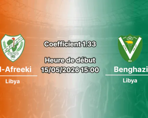 Pronostic Al-Afreeki – Al-Nasr Benghazi