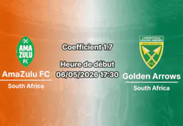 Pronostic AmaZulu FC – Lamontville Golden Arrows