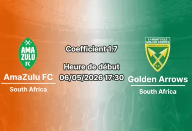 Pronostic AmaZulu FC – Lamontville Golden Arrows