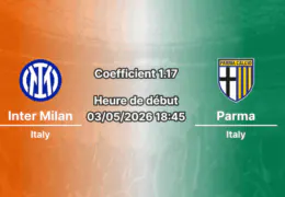 Pronostic Inter Milan – Parma 
