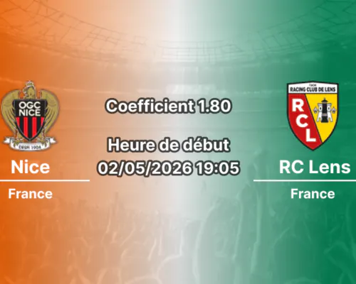 Pronostic Nice – RC Lens