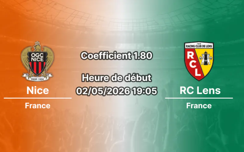 Pronostic Nice – RC Lens