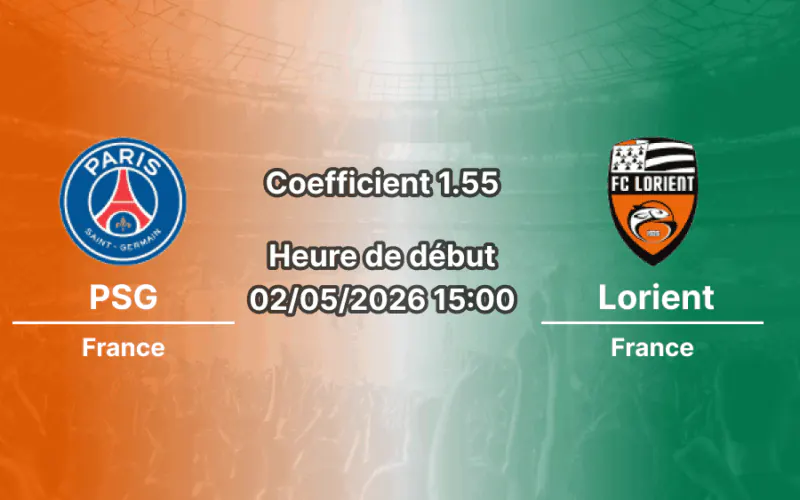 Pronostic PSG – Lorient