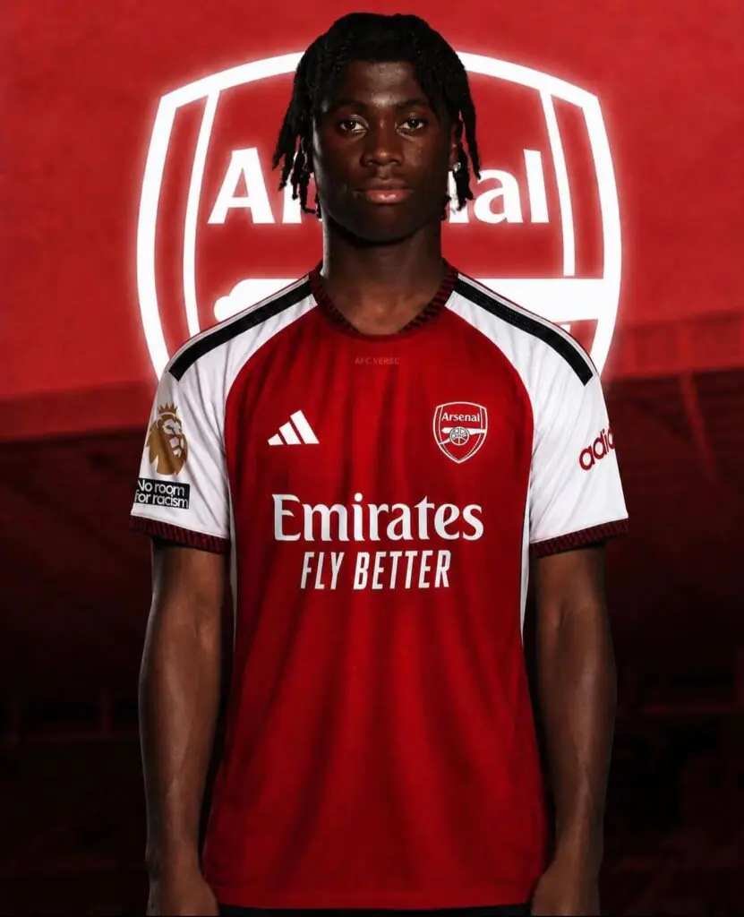 Jeremy Monga ailier gauche Leicester City ciblé par Arsenal, transfert juin 2026