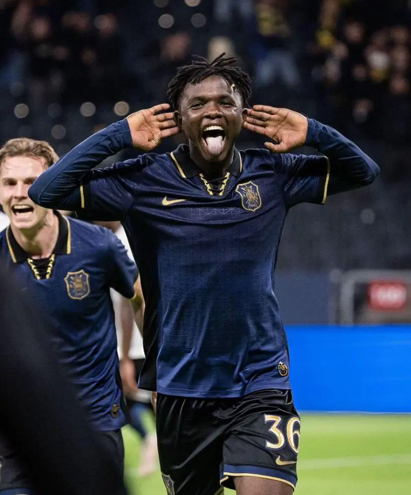 Zadok Yohanna ailier nigérian Brighton & Hove Albion, transfert record AIK Allsvenskan juin 2026