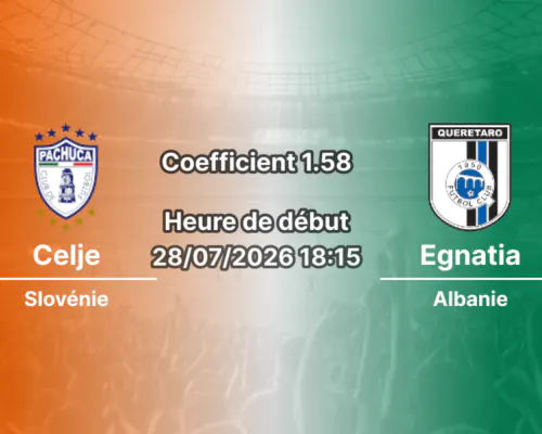Pronostic Celje Egnatia – Arena Z'dežele, Ligue des Champions 2026-27, 28