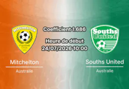 Pronostic Mitchelton South United – Teralba Park Brisbane, Queensland Premier League 2 Australie, 24 juillet 2026