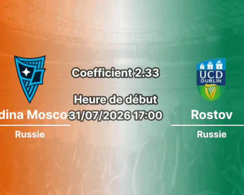Pronostic Athlone Town University College Dublin – Athlone Town Stadium, First Division Irlande 2026, 31 juillet