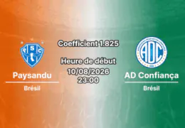 Pronostic Paysandu AD Confiança – Estádio da Curuzu, Belém, Brasileirão Série C Journée 16, 10 août 2026