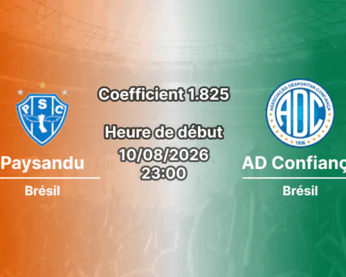 Pronostic Paysandu AD Confiança – Estádio da Curuzu, Belém, Brasileirão Série C Journée 16, 10 août 2026