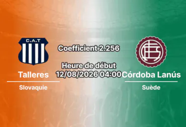 Pronostic Talleres Córdoba Lanús — Mario Alberto Kempes, Torneo Clausura 2026, Córdoba, 12 août 2026